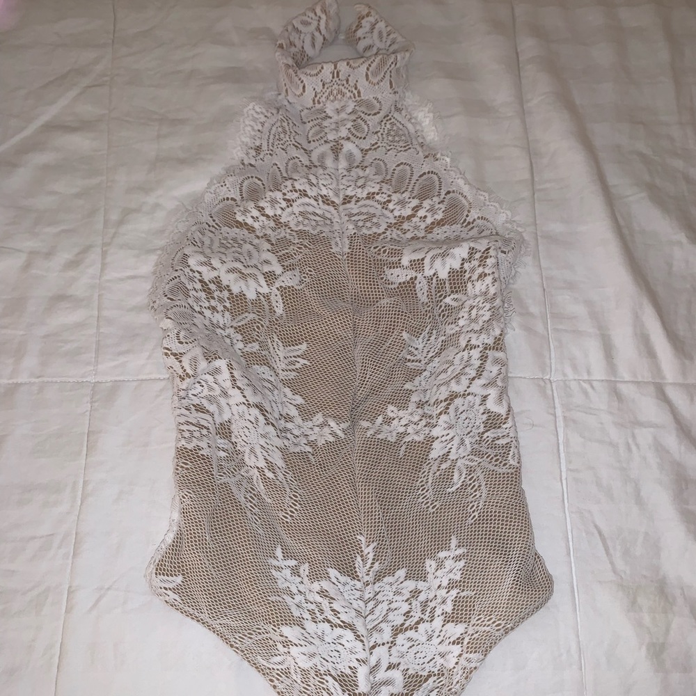 Lace bodysuit from Free People!